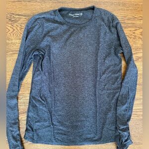 Outdoor voices Heather Gray Long Sleeve Tee